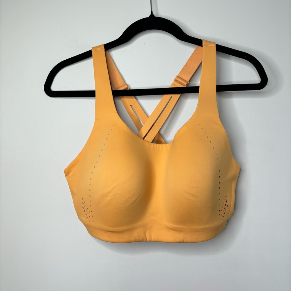 Lululemon Orange Air Support Sports Bra Size 36DD